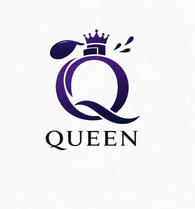 طراحی لوگو برای برند عطر Queen