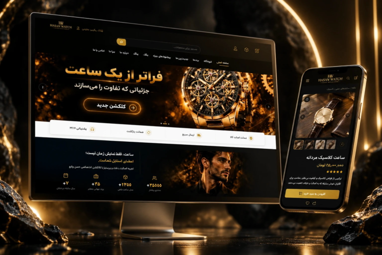 سایت فروشگاهی فروش ساعت  HASAN WATCH
