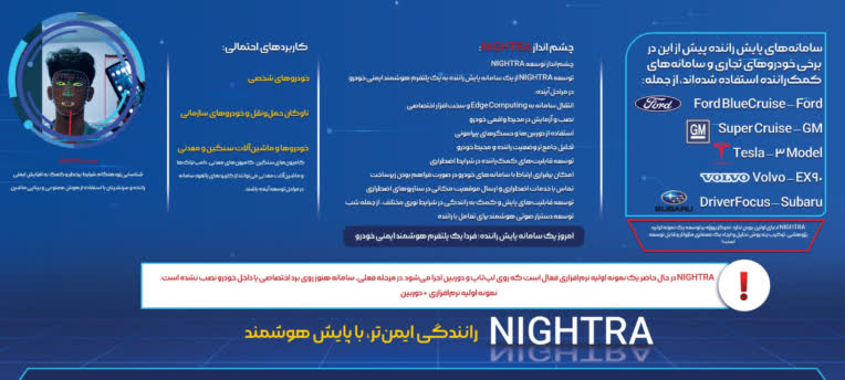 طراحی بنر برای یک محصول در خودرو ها با خوش مصنوعی برای پروژه نایترا