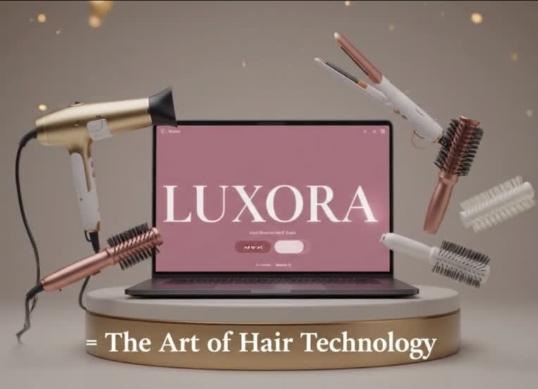 طراحی و توسعه وب‌سایت مدرن سه‌بعدی (3D) | LUXORA