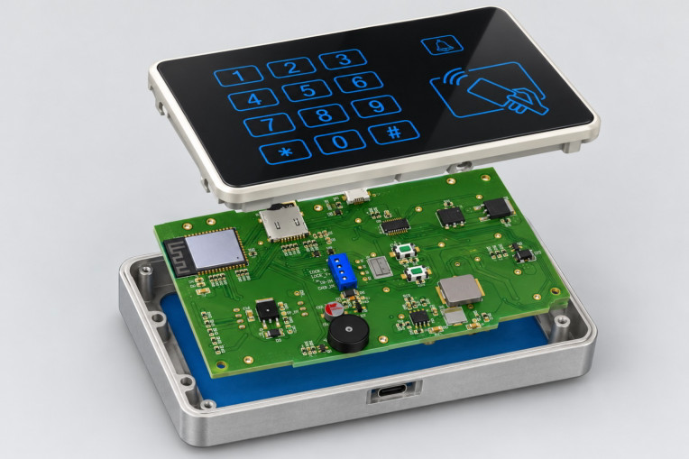 طراحی بخش الکترونیکی محصول Access control