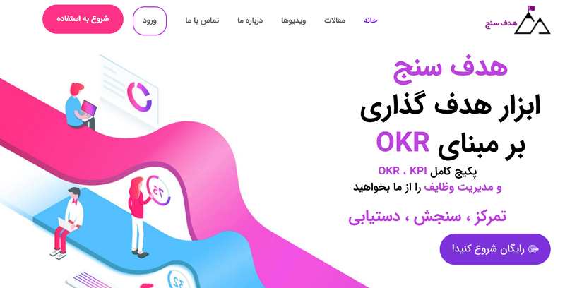 نرم افزار مدیریت پروژه هدف سنج