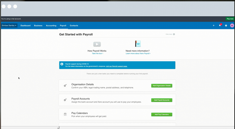 نرم افزار حسابداری زیرو (Xero)