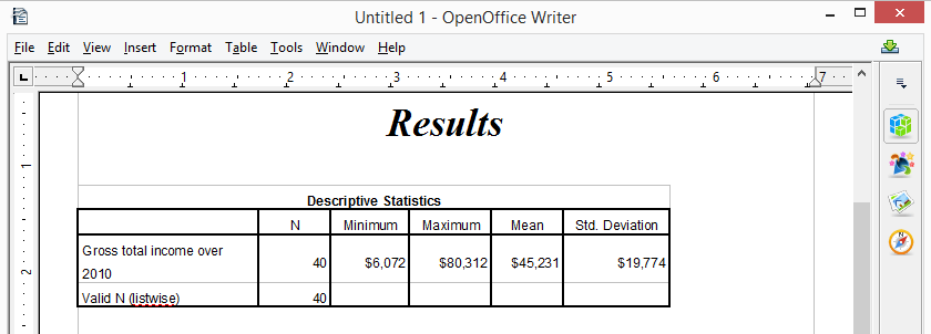 گزارشگیری در spss