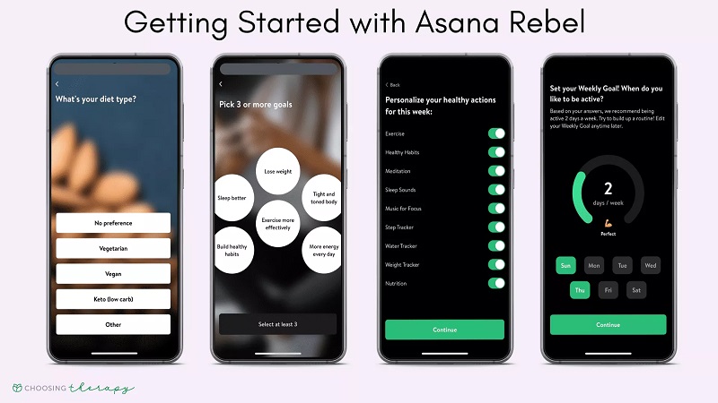 اپلیکیشن Asana-Rebel