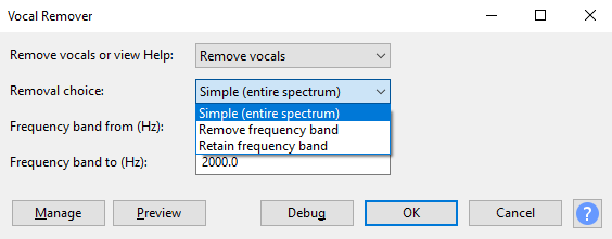 حذف صدای خواننده با audacity