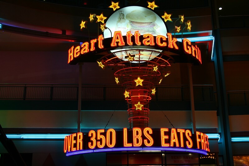 بازاریابی چریکی Heart Attack Grill