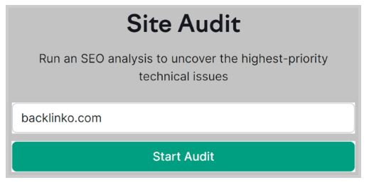 بررسی امنیت سایت با Site Audit