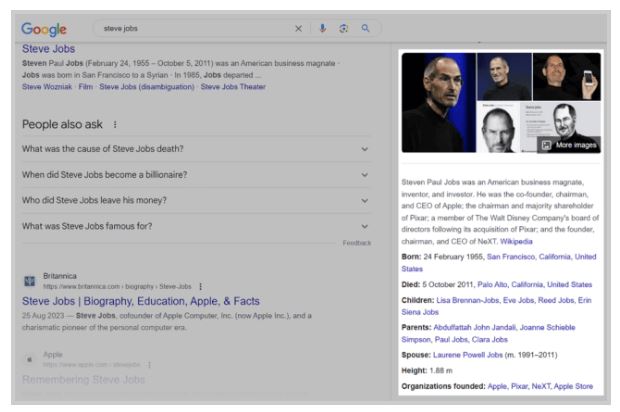پنل دانش استیو جابز در گوگل