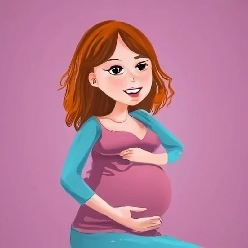 زن حامله