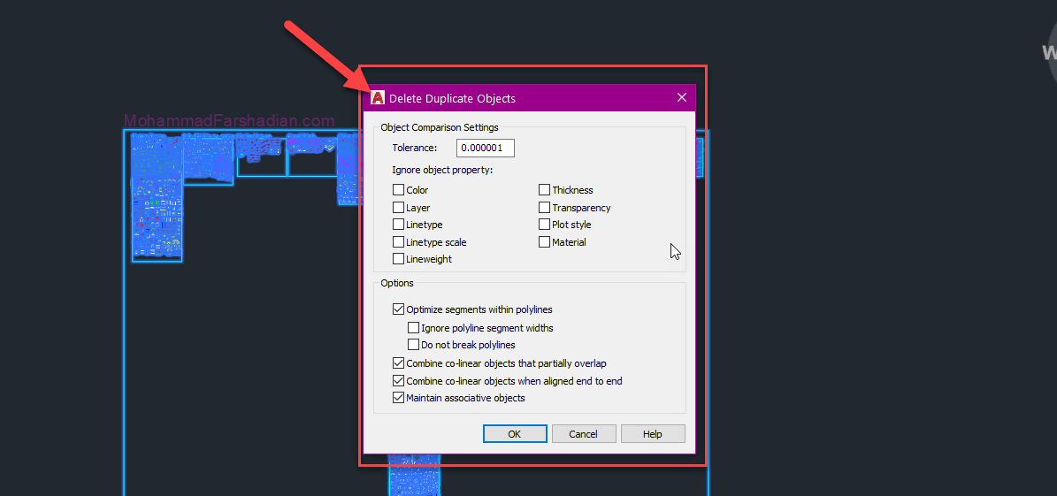آموزش کاهش حجم فایل‌های اتوکد AutoCAD